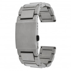 Сталевий браслет для годинника AWARDER 058 Silver (1051-1508) металевий сріблястий ремінець Сталевий браслет для годинника AWARDER 058 Silver (1051-1508) металевий сріблястий ремінець