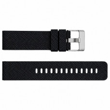 Ремінець для годинника Skmei 1427 Black 22 мм — змінний силіконовий браслет чорного кольору Ремінець для годинника Skmei 1427 Black 22 мм — змінний силіконовий браслет чорного кольору