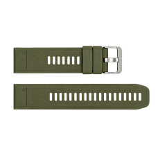 Ремінець для годинника Skmei 2122/2095 Army Green-White 26 мм силіконовий спортивний Ремінець для годинника Skmei 2122/2095 Army Green-White 26 мм силіконовий спортивний