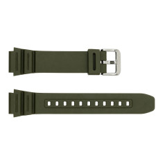 Ремінець для годинника Skmei 1299 Army Green (1051-1708) силіконовий браслет темно-зелений Ремінець для годинника Skmei 1299 Army Green (1051-1708) силіконовий браслет темно-зелений