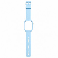 Синій силіконовий ремінець Modfit Zoopex Blue для смарт-годинника з захисним чохлом у комплекті Синій силіконовий ремінець Modfit Zoopex Blue для смарт-годинника з захисним чохлом у комплекті