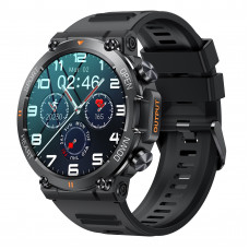 Розумний годинник Modfit Hunter All Black 36 мм з функцією дзвінків та захистом IP68 Розумний годинник Modfit Hunter All Black 36 мм з функцією дзвінків та захистом IP68