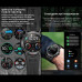 Чоловічий розумний годинник Modfit Expedition Compass Black з вбудованим компасом та вологозахистом IP68