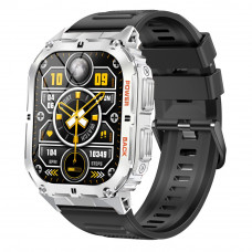 Розумний годинник Modfit Navi Compass Silver-Black з AMOLED дисплеєм та вбудованим компасом Розумний годинник Modfit Navi Compass Silver-Black з AMOLED дисплеєм та вбудованим компасом