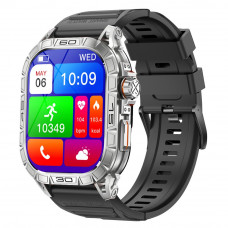 Розумний годинник Modfit Navi Compass Ultra Silver-Black з AMOLED дисплеєм та компасом Розумний годинник Modfit Navi Compass Ultra Silver-Black з AMOLED дисплеєм та компасом