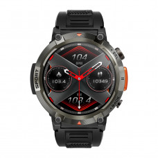 Розумний годинник Modfit Rugged Black — чоловічий смарт-годинник з TFT-дисплеєм та захистом IP67