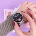 Розумний жіночий годинник Modfit Eclipse Silver Mesh з AMOLED дисплеєм та додатковим ремінцем Розумний жіночий годинник Modfit Eclipse Silver Mesh з AMOLED дисплеєм та додатковим ремінцем