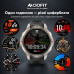 Розумний годинник Modfit Titan Force GPS Pro Gray (1077-0363) з AMOLED дисплеєм та GPS