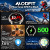 Розумний годинник Modfit Titan Force GPS Pro Gray (1077-0363) з AMOLED дисплеєм та GPS