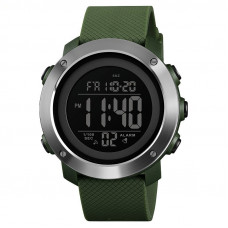 Чоловічий спортивний годинник Skmei 1416AGBK Army Green-Black з водонепроникністю 5 ATM Чоловічий спортивний годинник Skmei 1416AGBK Army Green-Black з водонепроникністю 5 ATM
