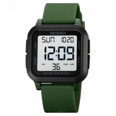 Чоловічий тактичний годинник Skmei 1894 Black-Military Wristband з підсвіткою та захистом 5 ATM