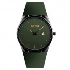 Наручний годинник Skmei 1509AG Army Green – класичний кварцовий годинник у зеленому кольорі Наручний годинник Skmei 1509AG Army Green – класичний кварцовий годинник у зеленому кольорі