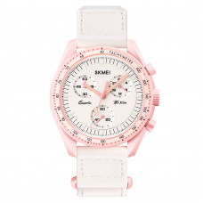 Жіночий годинник Skmei 1982PK Pink з хронографом та мінеральним склом Жіночий годинник Skmei 1982PK Pink з хронографом та мінеральним склом