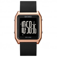 Спортивний годинник Skmei 1866RGBK Rose Gold-Black з підсвічуванням та календарем Спортивний годинник Skmei 1866RGBK Rose Gold-Black з підсвічуванням та календарем