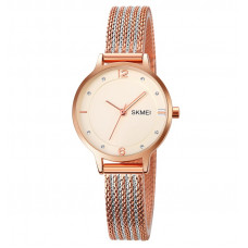 Жіночий годинник Skmei 1874RG Rose Gold у кольорі рожеве золото з білим циферблатом Жіночий годинник Skmei 1874RG Rose Gold у кольорі рожеве золото з білим циферблатом