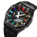 Спортивний годинник Skmei 2100BKWT Black-White з комбінованим циферблатом та підсвічуванням Спортивний годинник Skmei 2100BKWT Black-White з комбінованим циферблатом та підсвічуванням