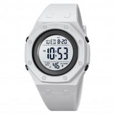 Чоловічий спортивний годинник Skmei 2048LTGY Light Grey з електронним циферблатом та захистом 5 ATM Чоловічий спортивний годинник Skmei 2048LTGY Light Grey з електронним циферблатом та захистом 5 ATM