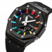 Годинник Skmei 2100BKBK Black-Black спортивний унісекс з подвійним циферблатом та підсвічуванням Годинник Skmei 2100BKBK Black-Black спортивний унісекс з подвійним циферблатом та підсвічуванням