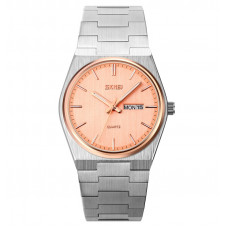 Чоловічий класичний годинник Skmei 9288SIRGRG Silver-Rose Gold на металевому браслеті Чоловічий класичний годинник Skmei 9288SIRGRG Silver-Rose Gold на металевому браслеті