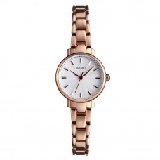 Жіночий годинник Skmei 1410RG Rose Gold у класичному стилі з металевим браслетом Жіночий годинник Skmei 1410RG Rose Gold у класичному стилі з металевим браслетом
