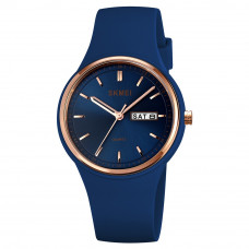 Жіночий годинник Skmei 2057DKBU Dark Blue з мінеральним склом та захистом 5 ATM Жіночий годинник Skmei 2057DKBU Dark Blue з мінеральним склом та захистом 5 ATM