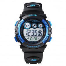 Дитячий спортивний годинник Skmei 1451BKBU Black-Blue з підсвічуванням та водозахистом 5 ATM Дитячий спортивний годинник Skmei 1451BKBU Black-Blue з підсвічуванням та водозахистом 5 ATM