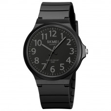 Чоловічий годинник Skmei 2108BKDKGY-AC Black Grey-AC з водонепроникністю 5 ATM та каучуковим ремінцем Чоловічий годинник Skmei 2108BKDKGY-AC Black Grey-AC з водонепроникністю 5 ATM та каучуковим ремінцем