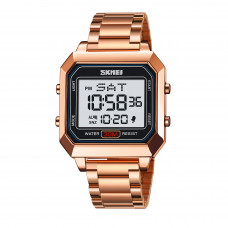 Чоловічий годинник Skmei 2149RG Rose Gold електронний з підсвічуванням у кольорі рожеве золото Чоловічий годинник Skmei 2149RG Rose Gold електронний з підсвічуванням у кольорі рожеве золото