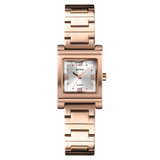 Жіночий класичний годинник Skmei 1388RG Rose Gold з мінеральним склом та металевим браслетом