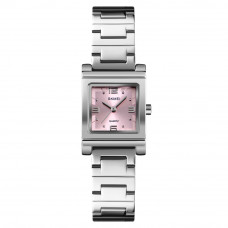 Жіночий годинник Skmei 1388PK Pink з рожевим циферблатом та сріблястим браслетом Жіночий годинник Skmei 1388PK Pink з рожевим циферблатом та сріблястим браслетом
