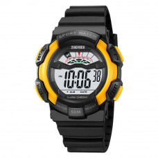 Чоловічий спортивний годинник Skmei 2153BKYL Black-Yellow з електронним циферблатом та підсвічуванням Чоловічий спортивний годинник Skmei 2153BKYL Black-Yellow з електронним циферблатом та підсвічуванням