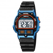 Спортивний годинник Skmei 2263BKBU Black-Blue з водозахистом 10 ATM та електронним циферблатом Спортивний годинник Skmei 2263BKBU Black-Blue з водозахистом 10 ATM та електронним циферблатом