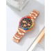 Годинник Skmei 2352RGBK Rose Gold-Black чоловічий класичний з хронографом та календарем Годинник Skmei 2352RGBK Rose Gold-Black чоловічий класичний з хронографом та календарем