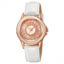 Жіночий годинник Skmei 2172RGWT Rose Gold-White з мінеральним склом та шкіряним ремінцем Жіночий годинник Skmei 2172RGWT Rose Gold-White з мінеральним склом та шкіряним ремінцем