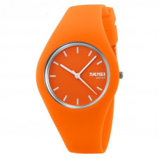 Наручний годинник Skmei 9068OG Orange унісекс у спортивному стилі з каучуковим ремінцем Наручний годинник Skmei 9068OG Orange унісекс у спортивному стилі з каучуковим ремінцем