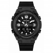 Чоловічий годинник Skmei 2796BKBK Black - Black спортивний з мінеральним склом та водозахистом 5 ATM