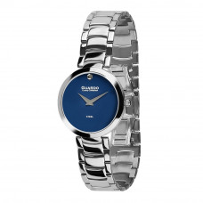 Жіночий годинник Guardo S02407-3 Silver-Blue з синім циферблатом та сріблястим браслетом Жіночий годинник Guardo S02407-3 Silver-Blue з синім циферблатом та сріблястим браслетом