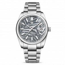 Чоловічий годинник Pagani Design PD-1715 Silver-White з механізмом Seiko NH35 та сапфіровим склом Чоловічий годинник Pagani Design PD-1715 Silver-White з механізмом Seiko NH35 та сапфіровим склом