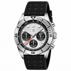 Чоловічий годинник Pagani Design PD-1705-1 Silver-Silver з сапфіровим склом та механізмом Seiko VK63 Чоловічий годинник Pagani Design PD-1705-1 Silver-Silver з сапфіровим склом та механізмом Seiko VK63