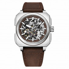 Чоловічий механічний годинник Pagani Design PD-1791 Brown-Silver з автопідзаводом та сапфіровим склом Чоловічий механічний годинник Pagani Design PD-1791 Brown-Silver з автопідзаводом та сапфіровим склом