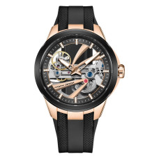 Чоловічий годинник Pagani Design PD-YS030 Rose Gold-Black Rubber з сапфіровим склом та автопідзаводом Чоловічий годинник Pagani Design PD-YS030 Rose Gold-Black Rubber з сапфіровим склом та автопідзаводом