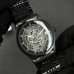 Чоловічий механічний годинник Skrox 7049 Black з автопідзаводом та сталевим браслетом Чоловічий механічний годинник Skrox 7049 Black з автопідзаводом та сталевим браслетом