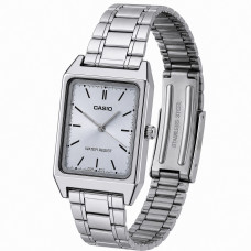 Жіночий годинник Casio LTP-V007D-2E — класична модель з синім циферблатом та сталевим браслетом Жіночий годинник Casio LTP-V007D-2E — класична модель з синім циферблатом та сталевим браслетом
