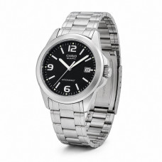 Чоловічий годинник Casio MTP-1215A-1A Classic з мінеральним склом та сталевим браслетом Чоловічий годинник Casio MTP-1215A-1A Classic з мінеральним склом та сталевим браслетом