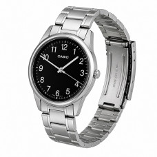 Чоловічий годинник Casio MTP-V005D-1B4 — класична модель на металевому браслеті з мінеральним склом Чоловічий годинник Casio MTP-V005D-1B4 — класична модель на металевому браслеті з мінеральним склом