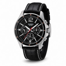 Чоловічий годинник Casio MTP-1374L-1A - Класична модель на шкіряному ремінці з календарем Чоловічий годинник Casio MTP-1374L-1A - Класична модель на шкіряному ремінці з календарем