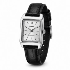 Жіночий годинник Casio LTP-V007L-7E1 у класичному стилі з кварцовим механізмом та шкіряним ремінцем Жіночий годинник Casio LTP-V007L-7E1 у класичному стилі з кварцовим механізмом та шкіряним ремінцем