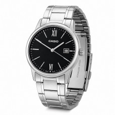Чоловічий годинник Casio MTP-V002D-1B3 Classic з датою та сталевим браслетом Чоловічий годинник Casio MTP-V002D-1B3 Classic з датою та сталевим браслетом