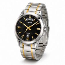 Чоловічий годинник Casio MTP-1381G-1A — Класична модель з нержавіючої сталі, 5 ATM Чоловічий годинник Casio MTP-1381G-1A — Класична модель з нержавіючої сталі, 5 ATM