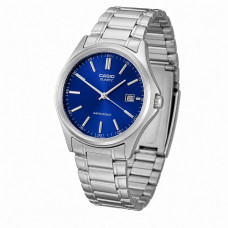 Чоловічий годинник Casio MTP-1183A-2A Classic з синім циферблатом та сталевим браслетом Чоловічий годинник Casio MTP-1183A-2A Classic з синім циферблатом та сталевим браслетом